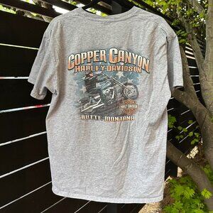 Harley Davidson Men's Grey T-shirt
